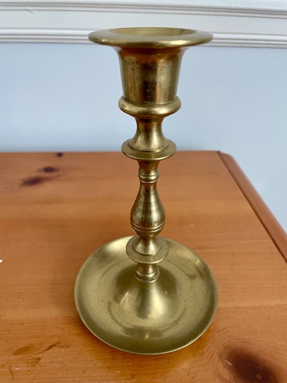 Brass candlestick, Vintage